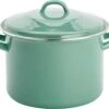 Lite-Body Magnus Soeppan/Stamppotpan Met Deksel - 24cm/8l - Emaille - Olijf Groen -Pot Verkoopwinkel 1200x985 5