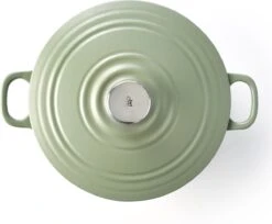 BK Bourgogne Braadpan Ø 24 Cm - Groen - Gietijzer - Inductie -Pot Verkoopwinkel 1200x993 2