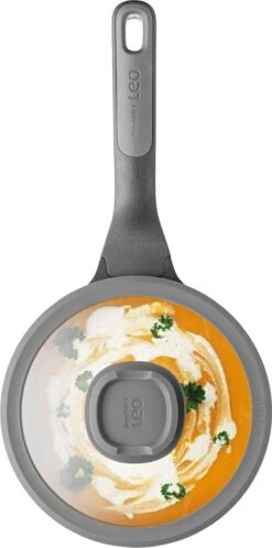 BergHOFF Steelpan Met Deksel Stone 18 Cm - Leo -Pot Verkoopwinkel 595x1200
