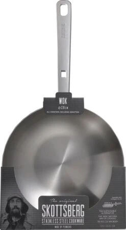 Skottsberg Wok Stainless Steel 28 Cm Roestvrijstaal -Pot Verkoopwinkel 662x1200