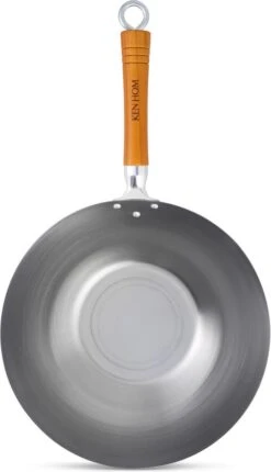 Ken Hom Classic Wok - Ø 32cm In Koolstofstaal En Houten Greep -Pot Verkoopwinkel 690x1200 1