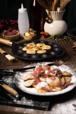 Blackwell Poffertjespan - Met Houten Steel - Gietijzer - ø 24 Cm -Pot Verkoopwinkel 799x1200 16