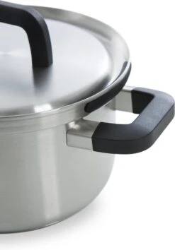 BK Flow Cool Pannenset - 4-delig – RVS Deksels - Veilig Afgietsysteem - Geschikt Voor Alle Warmtebronnen -Pot Verkoopwinkel 838x1200
