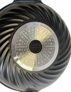 Cheffinger Wokpan Met Deksel - 32cm - Zwart - Pan - Keukenaccessoires -Pot Verkoopwinkel 936x1200