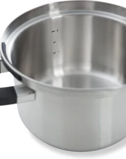 BK Flow Cool Pannenset - 4-delig – RVS Deksels - Veilig Afgietsysteem - Geschikt Voor Alle Warmtebronnen -Pot Verkoopwinkel 952x1200